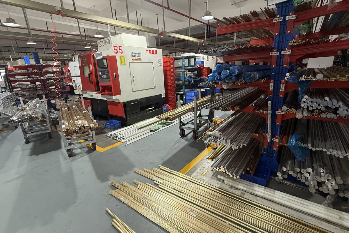 Raw material preparation area
